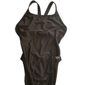 Women's black speedo bathingsuit